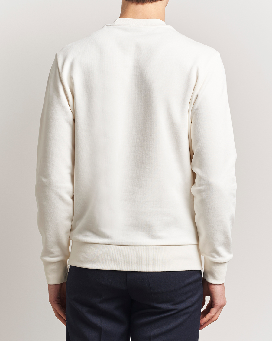Mies | Puserot | Moncler | Lettering Logo Sweatshirt White