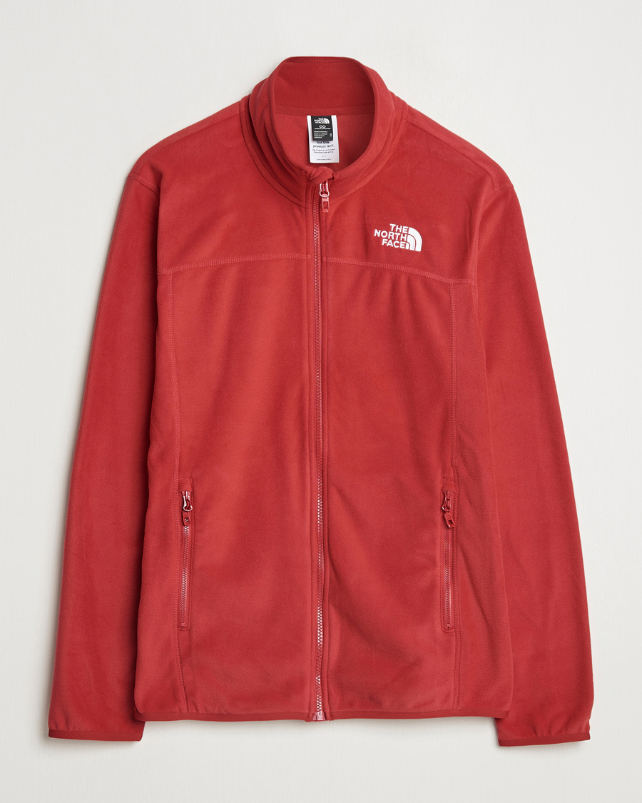 Mies | Puserot | The North Face | Glacier Full Zip Fleece Garnet Red