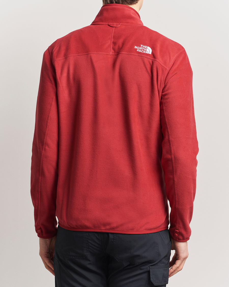 Mies | Puserot | The North Face | Glacier Full Zip Fleece Garnet Red