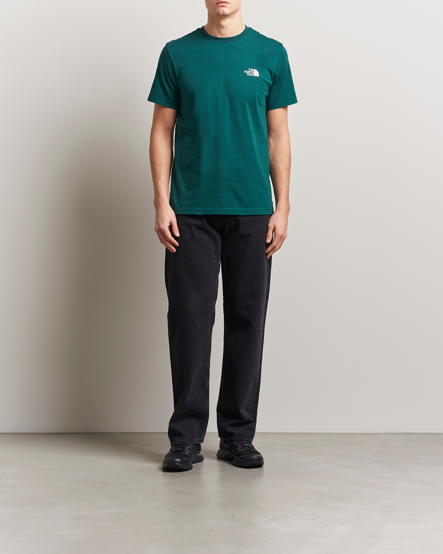 Mies | T-paidat | The North Face | Simple Dome T-Shirt Deep Nori