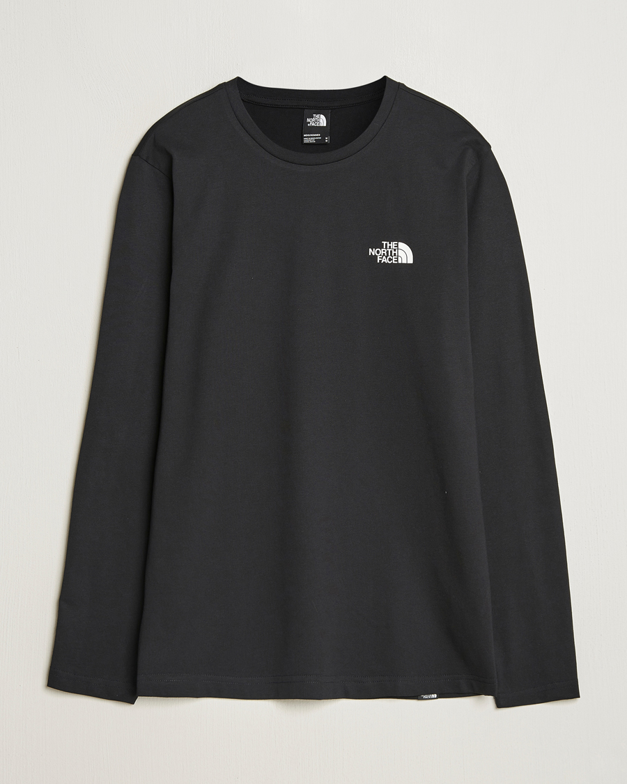 Mies | T-paidat | The North Face | Simple Dome Long Sleeve T-Shirt Black