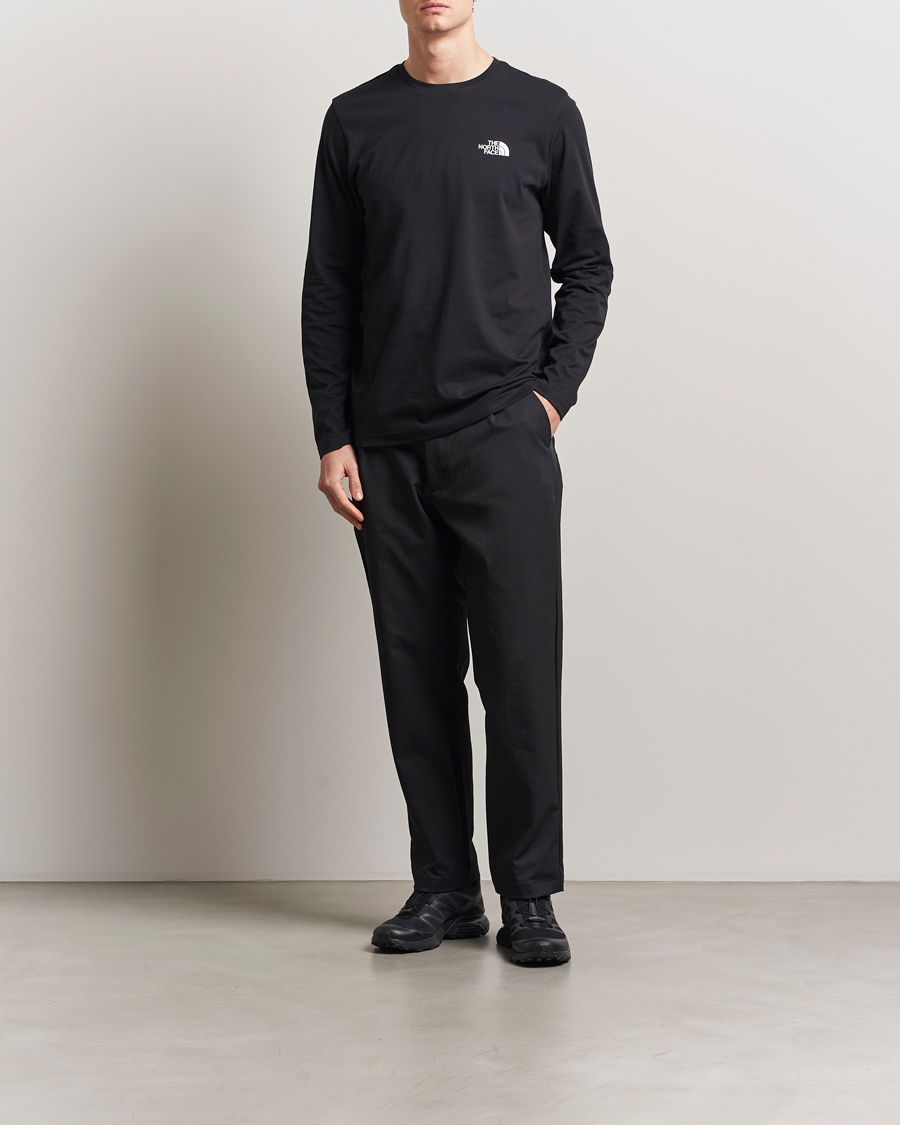 Mies | T-paidat | The North Face | Simple Dome Long Sleeve T-Shirt Black