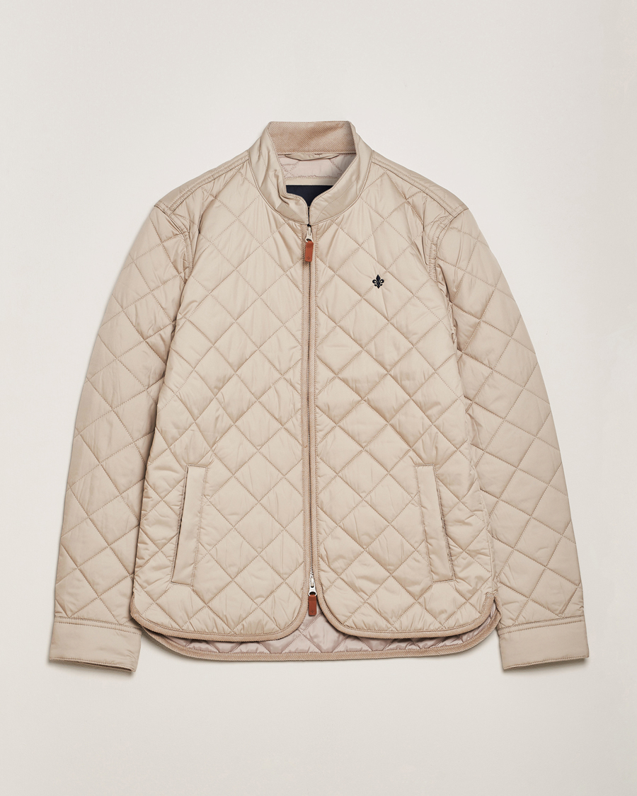 Mies | Takit | Morris | Teddy Quilted Jacket Beige