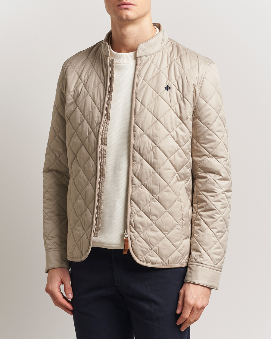 Mies | Takit | Morris | Teddy Quilted Jacket Beige