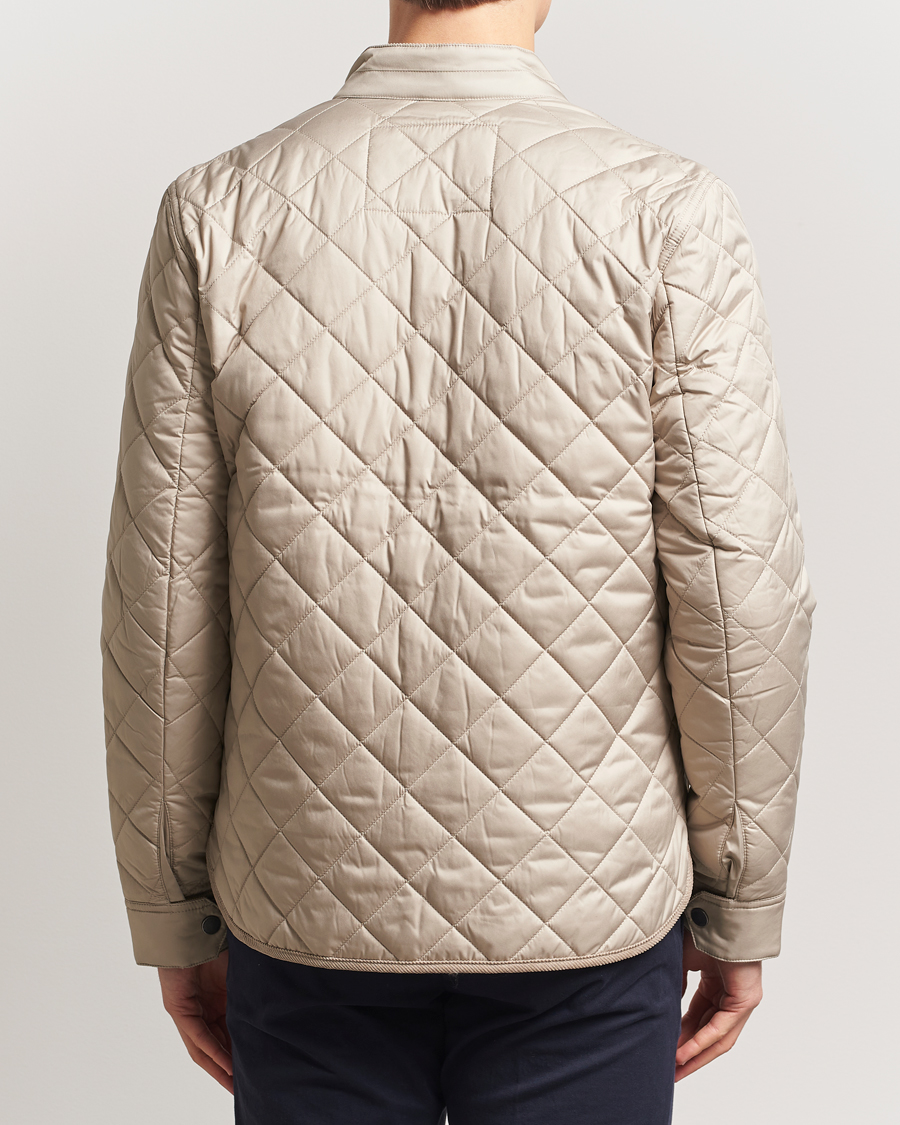 Mies | Takit | Morris | Teddy Quilted Jacket Beige