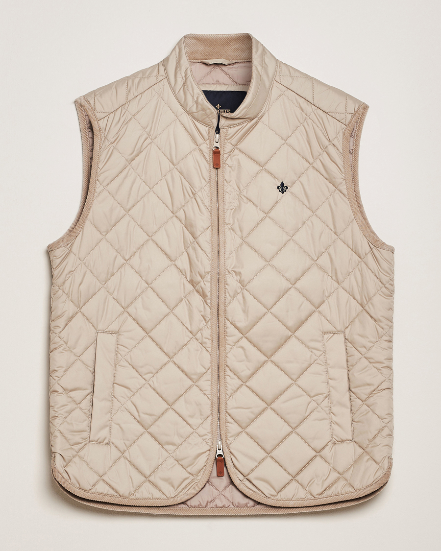 Mies | Ulkoliivit | Morris | Teddy Quilted Vest Khaki