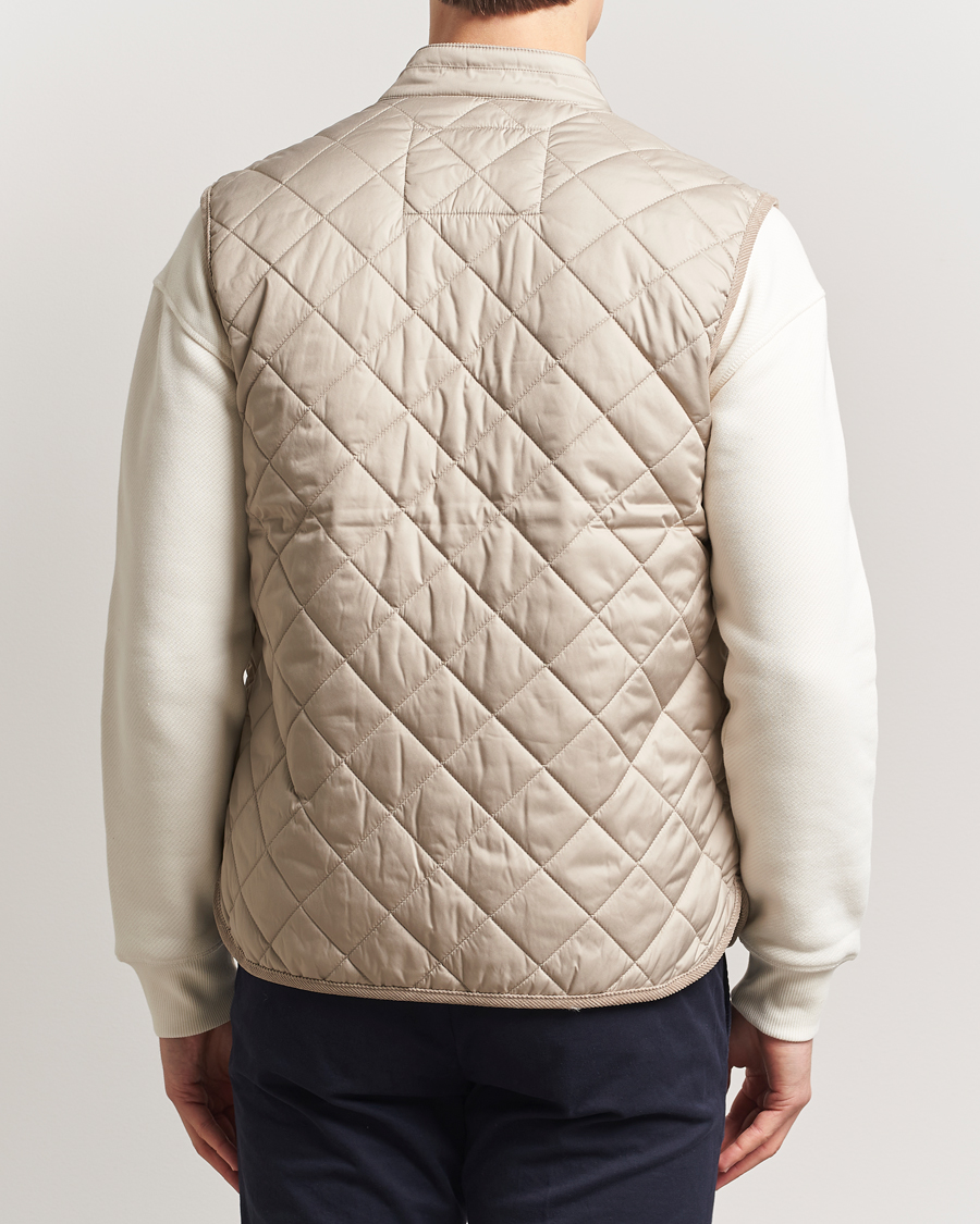 Mies | Ulkoliivit | Morris | Teddy Quilted Vest Khaki