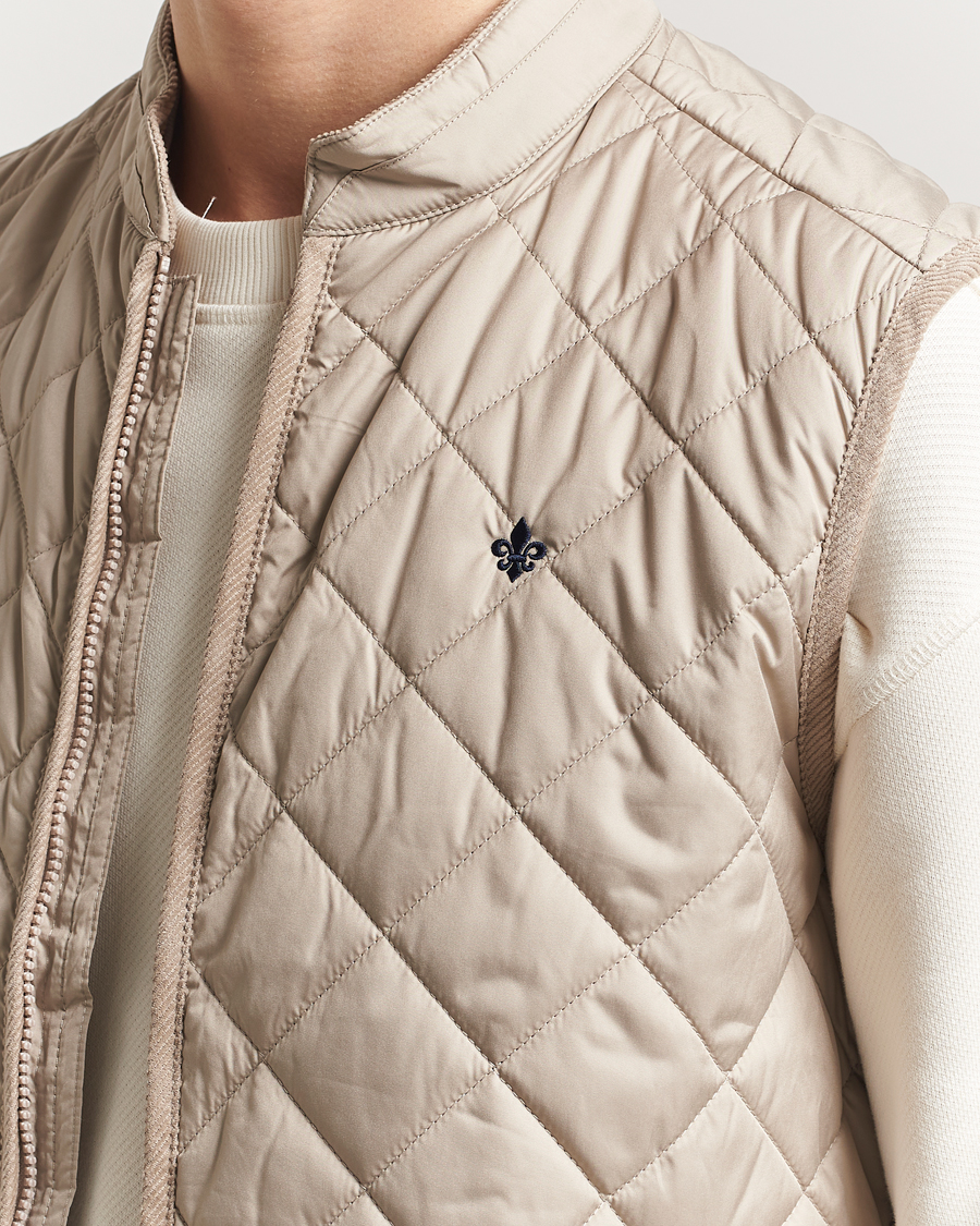 Mies | Ulkoliivit | Morris | Teddy Quilted Vest Khaki