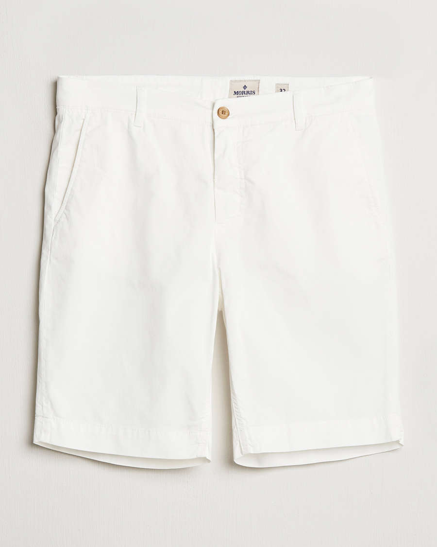 Mies | Shortsit | Morris | Jefferey Summer Chinos Shorts Off White