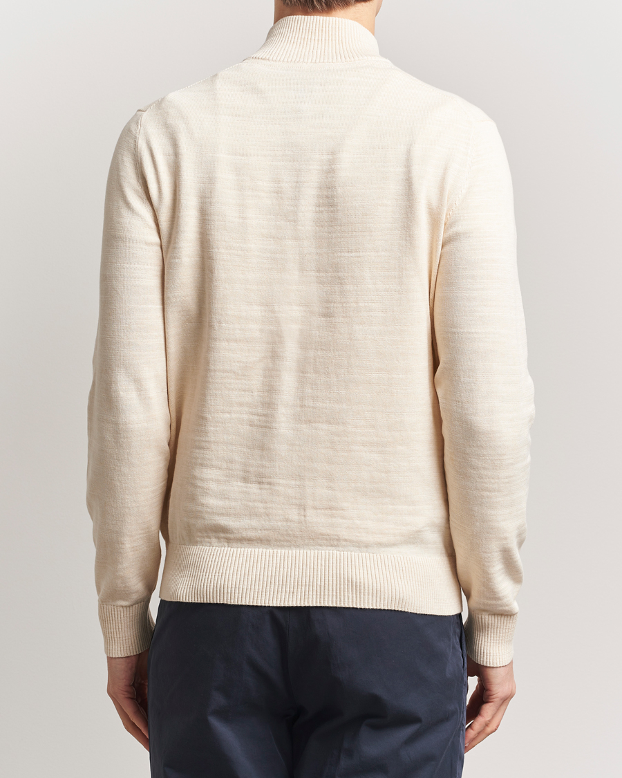 Mies | Puserot | Morris | Randall Half Zip Off White