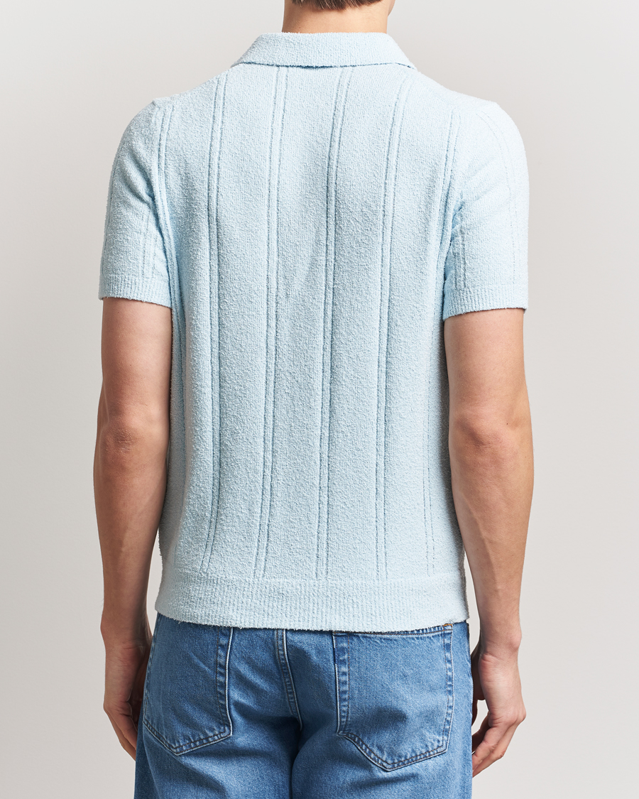 Mies | Pikeet | Morris | Sandy Polo Shirt Light Blue