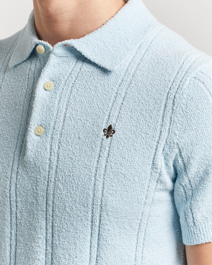 Mies | Pikeet | Morris | Sandy Polo Shirt Light Blue