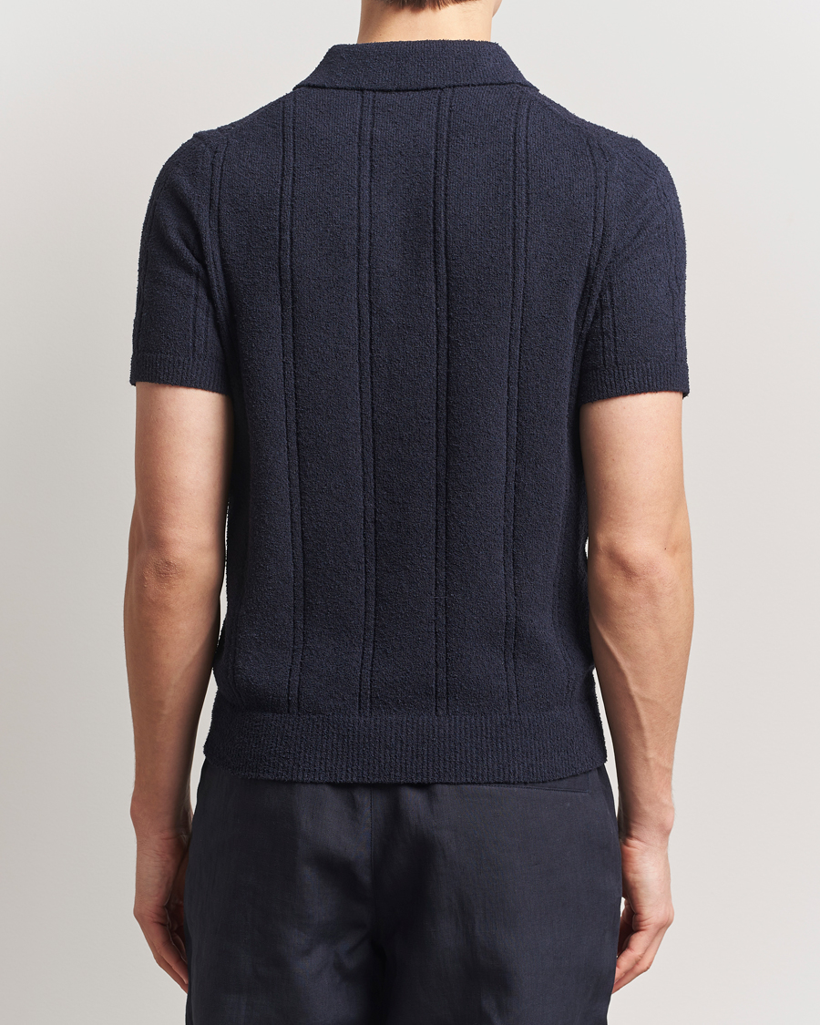 Mies | Pikeet | Morris | Sandy Polo Shirt Old Blue