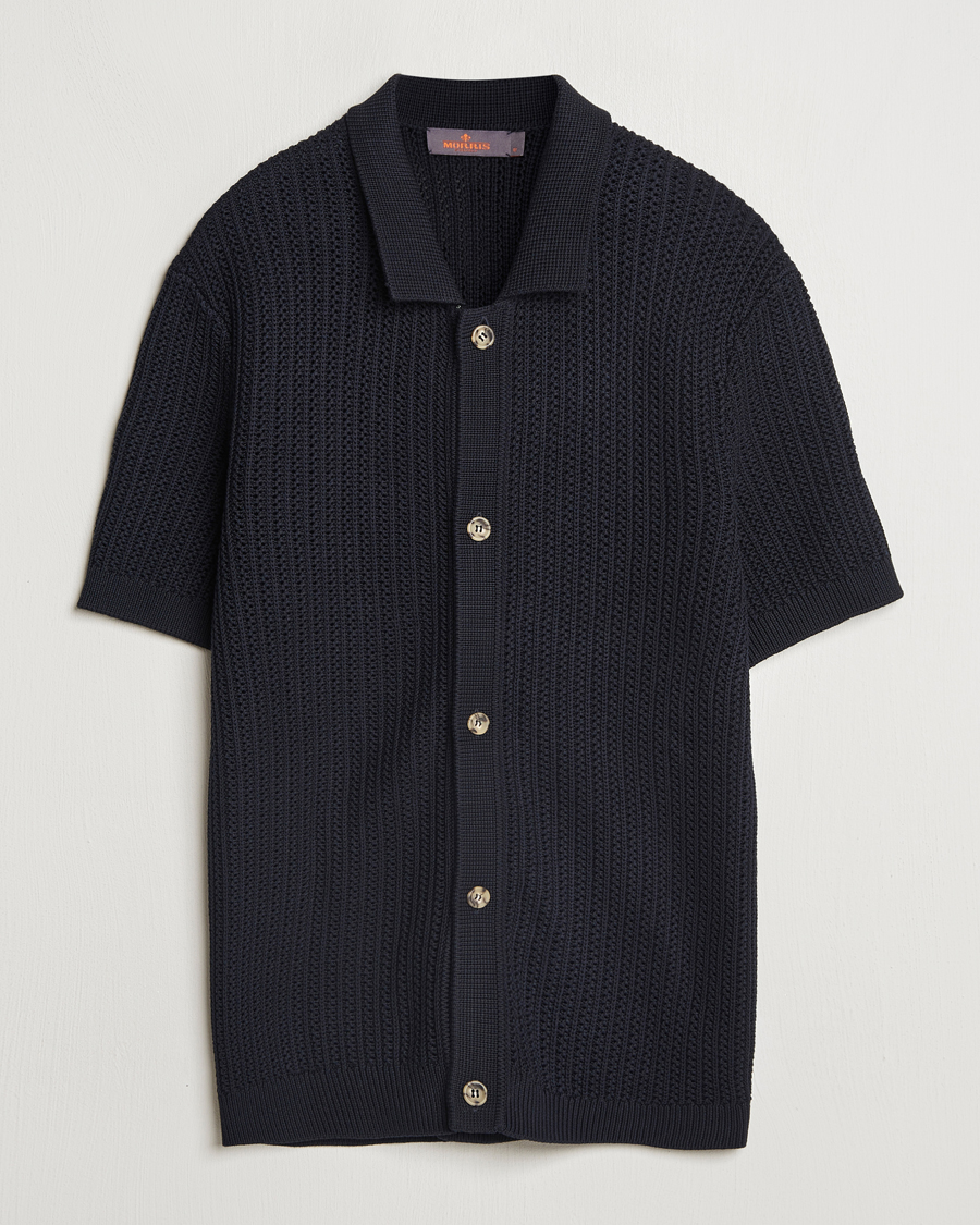 Mies | Kauluspaidat | Morris | Connors Short Sleeve Shirt Old Blue