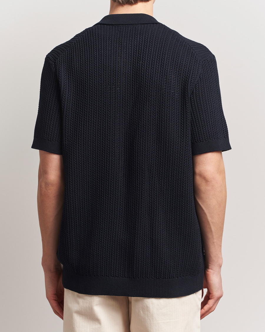 Mies | Kauluspaidat | Morris | Connors Short Sleeve Shirt Old Blue