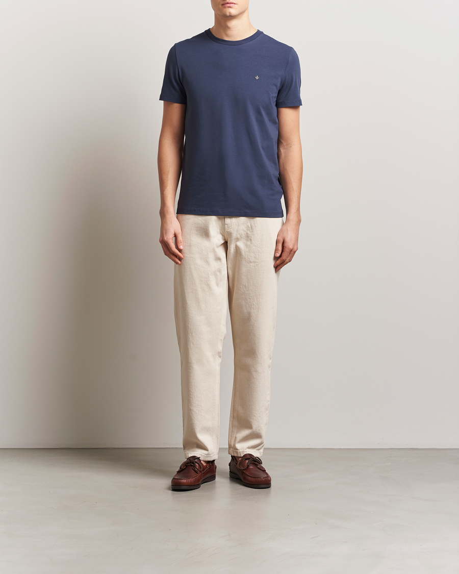 Mies | T-paidat | Morris | James T-Shirt Dark Blue