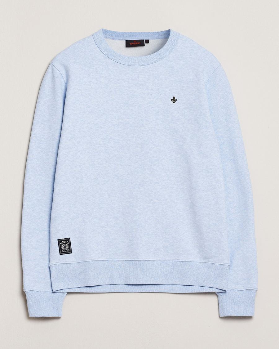 Mies | Puserot | Morris | Brandon Lily Sweatshirt Light Blue