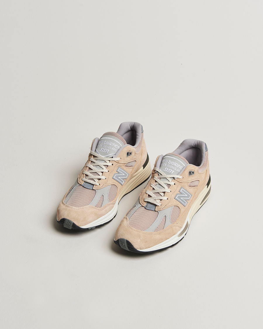 Mies | Tennarit | New Balance | Made in UK 991v2 Sneakers Sand