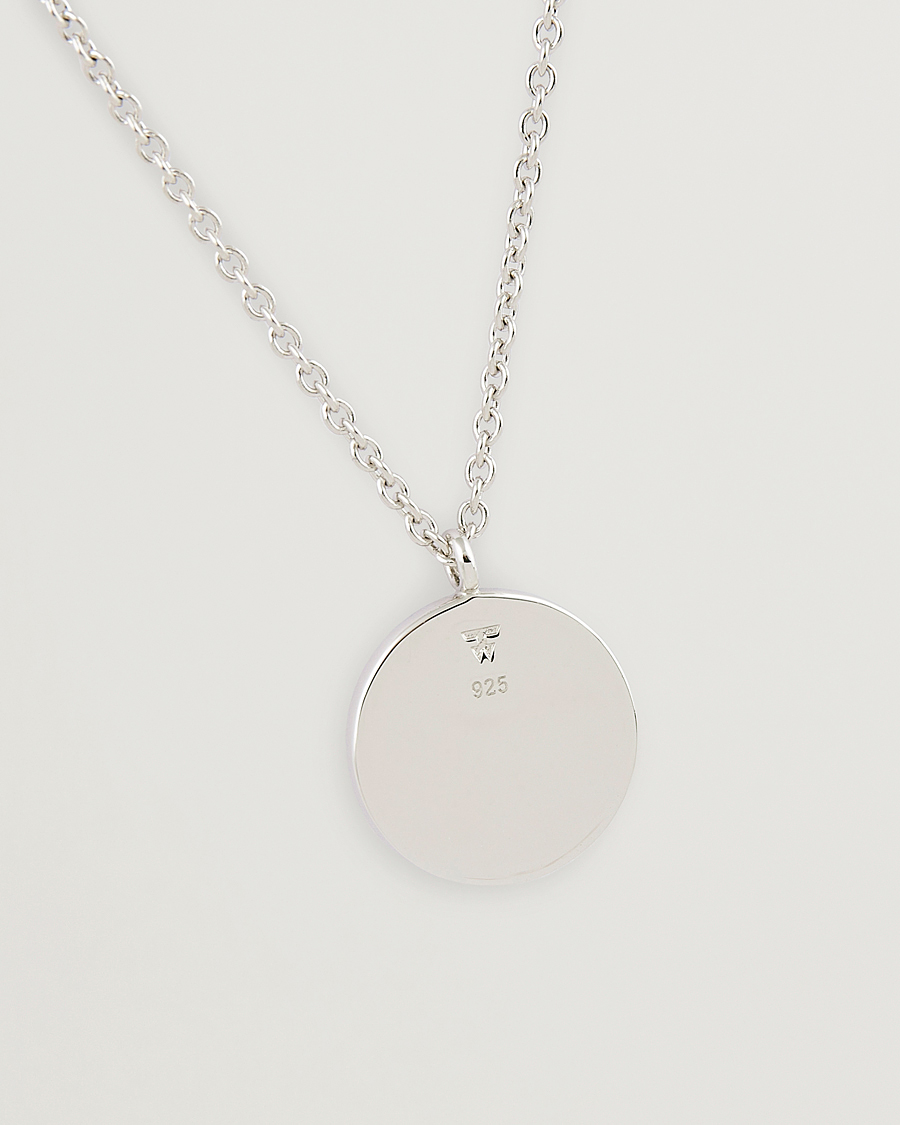 Mies | Korut | Tom Wood | Coin Pendand Necklace Silver