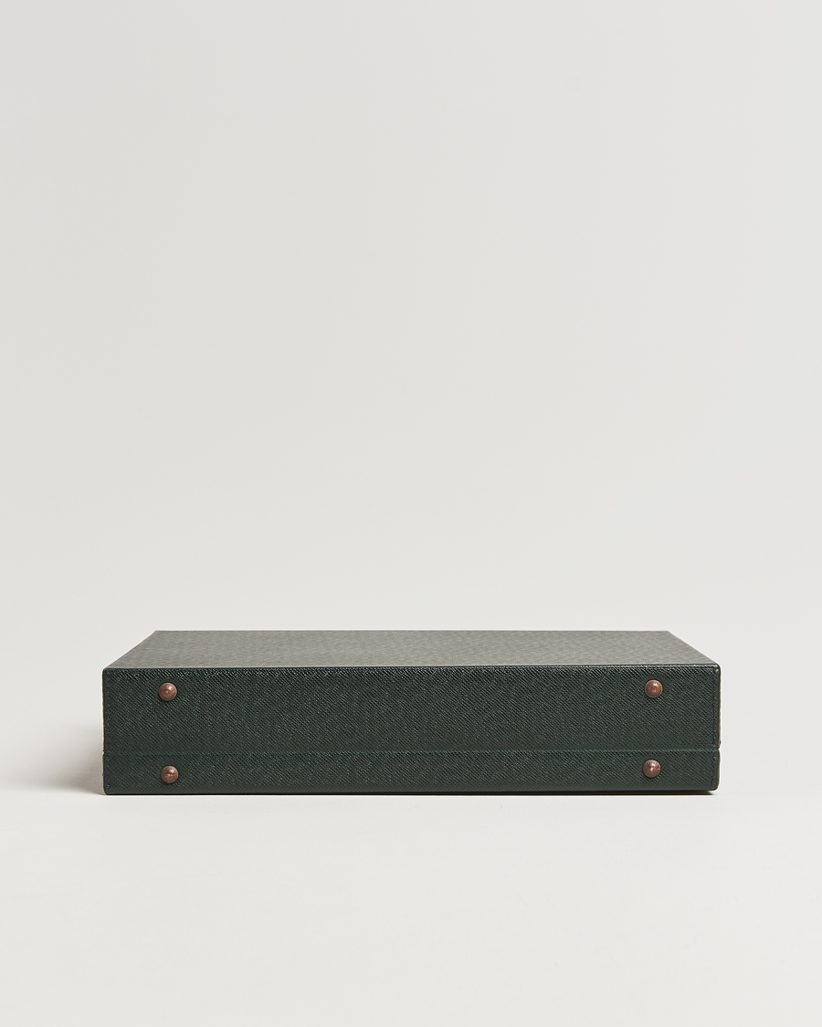 Mies | Louis Vuitton Pre-Owned Diplomat Briefcase Taiga Green | Louis Vuitton Pre-Owned | Diplomat Briefcase Taiga Green