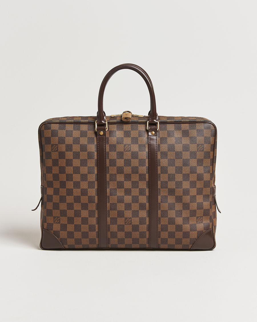 Mies | Louis Vuitton Pre-Owned Porte Documents Voyage Briefcase | Louis Vuitton Pre-Owned | Porte Documents Voyage Briefcase