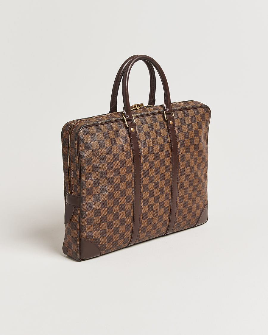 Mies | Louis Vuitton Pre-Owned Porte Documents Voyage Briefcase | Louis Vuitton Pre-Owned | Porte Documents Voyage Briefcase