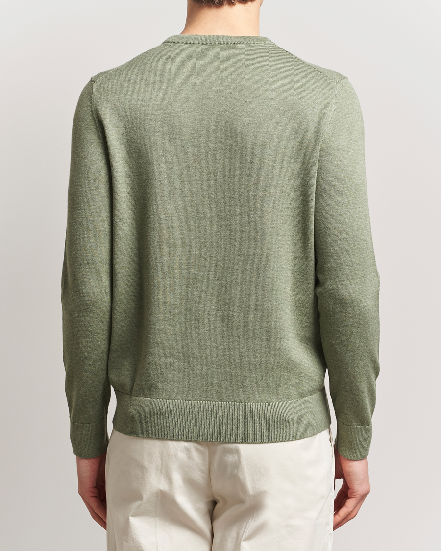 Mies | Puserot | Morris | Riley Cotton O-Neck Olive