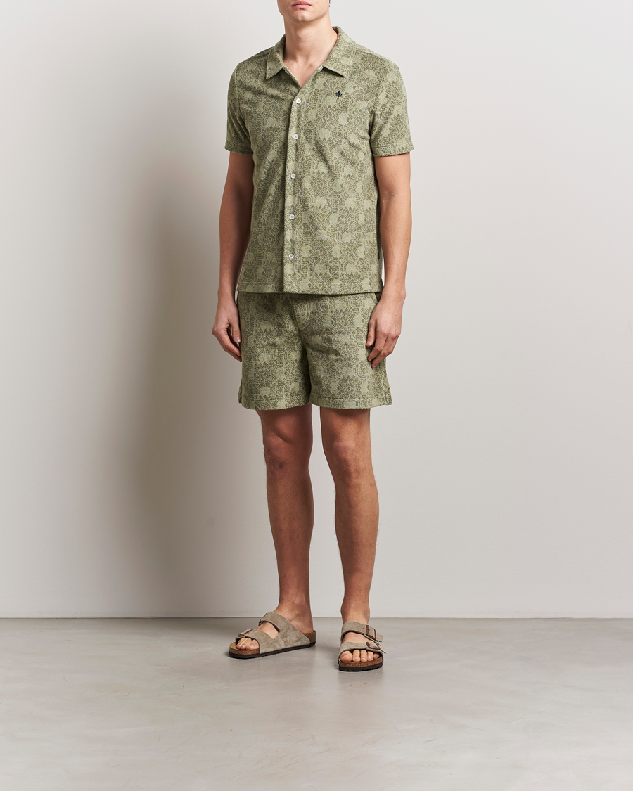 Mies | Kauluspaidat | Morris | Shellby Terry Shirt Olive