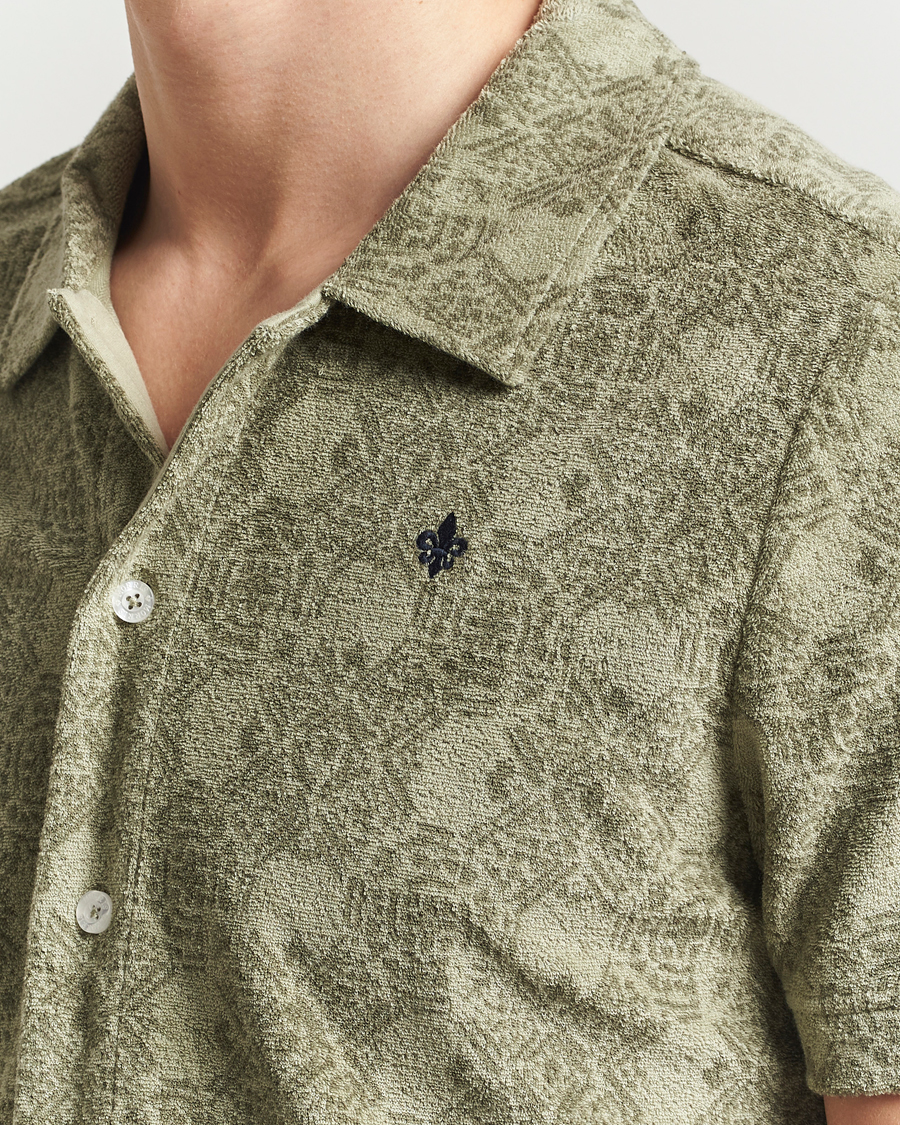 Mies | Kauluspaidat | Morris | Shellby Terry Shirt Olive