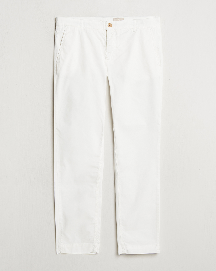 Mies | Housut | Morris | Jeffrey Summer Chino White
