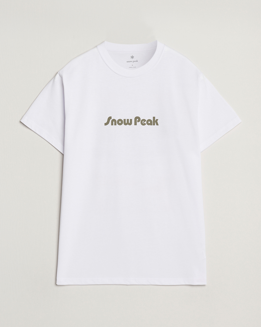 Mies | T-paidat | Snow Peak | Unwind T-Shirt White