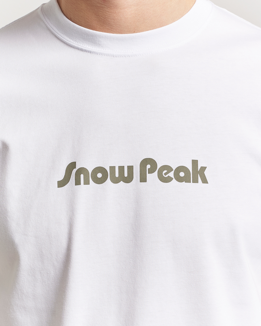 Mies | T-paidat | Snow Peak | Unwind T-Shirt White