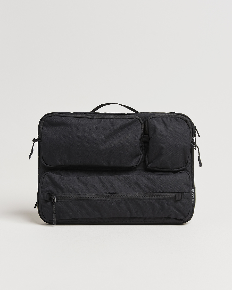 Mies | Snow Peak Everyday Use Laptop Case Black | Snow Peak | Everyday Use Laptop Case Black