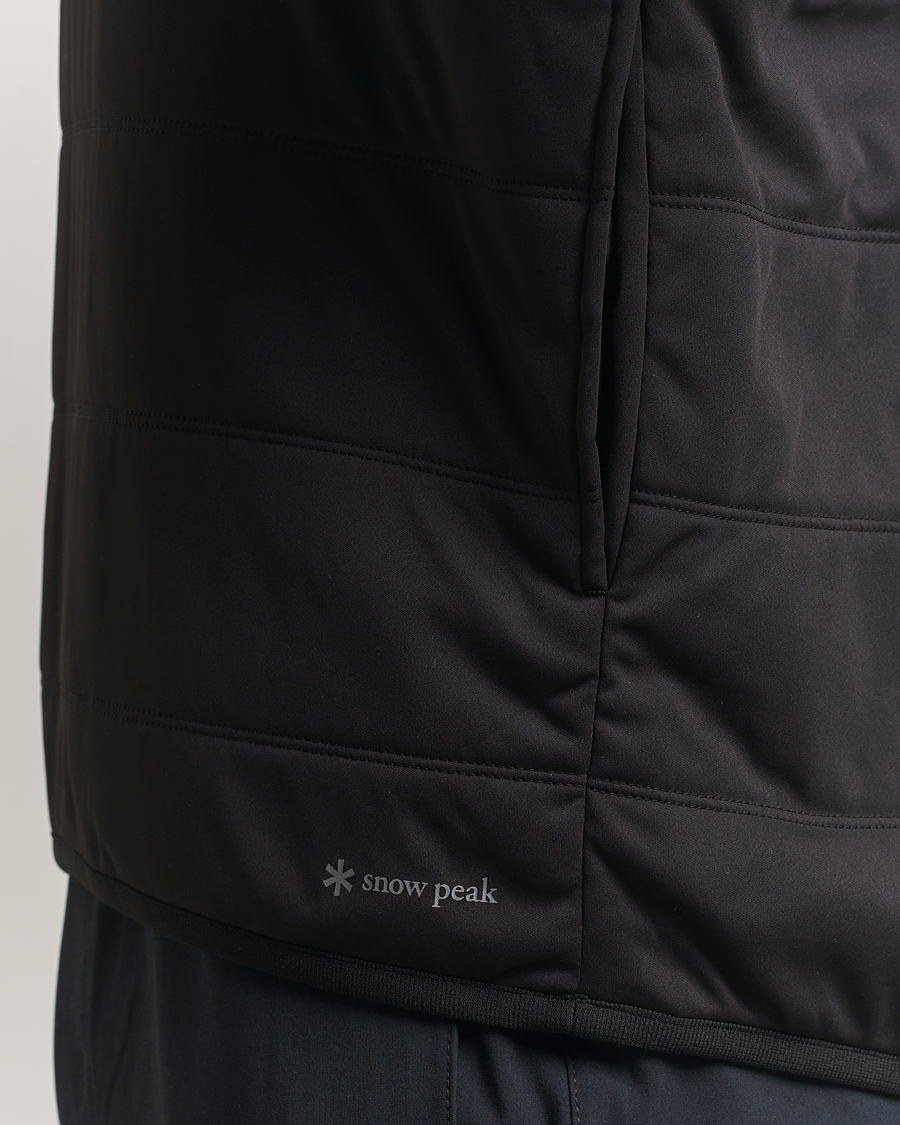 Mies | Puserot | Snow Peak | Flexible Insulated Pullover Black