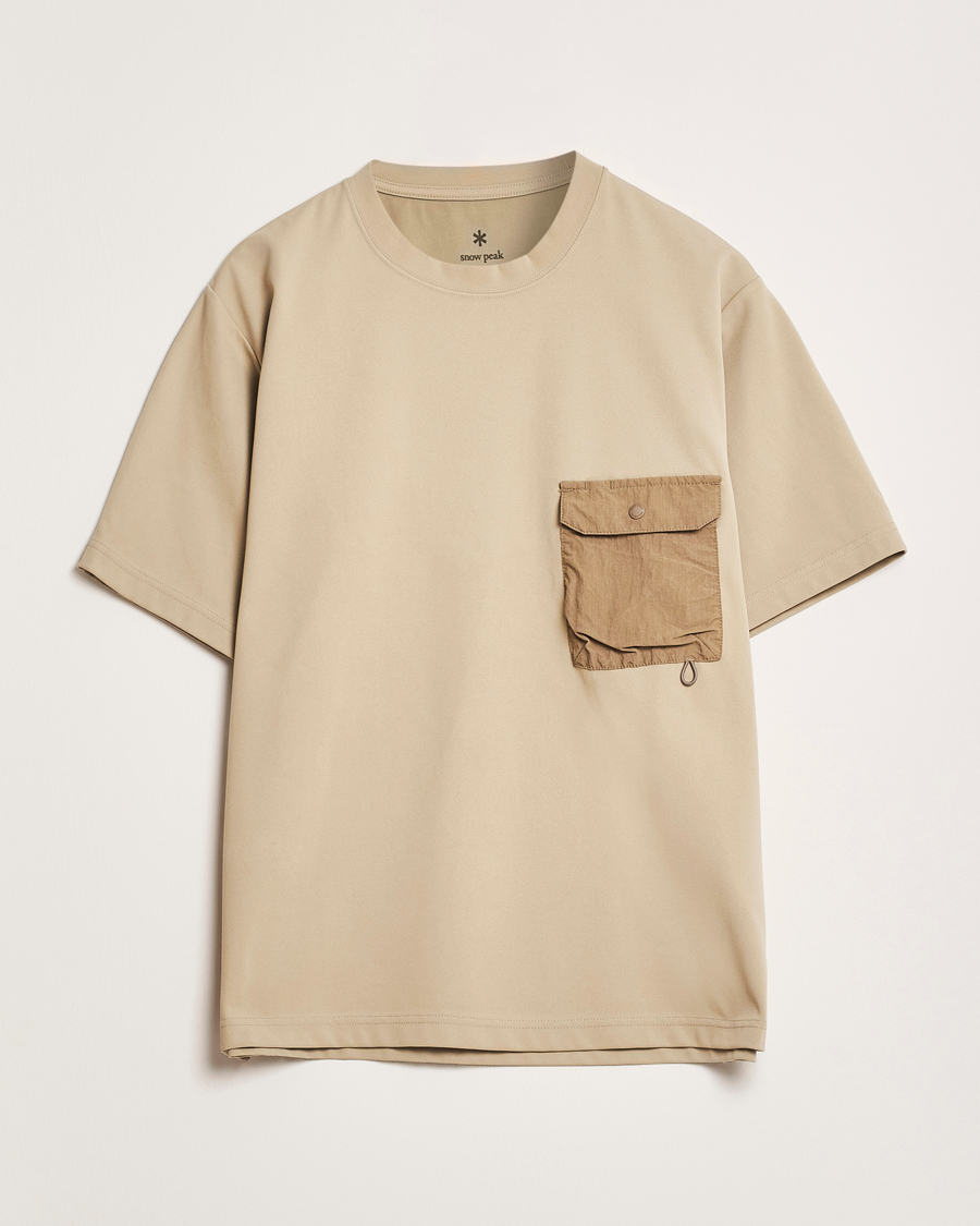 Mies | T-paidat | Snow Peak | Insect Shield T-Shirt Beige
