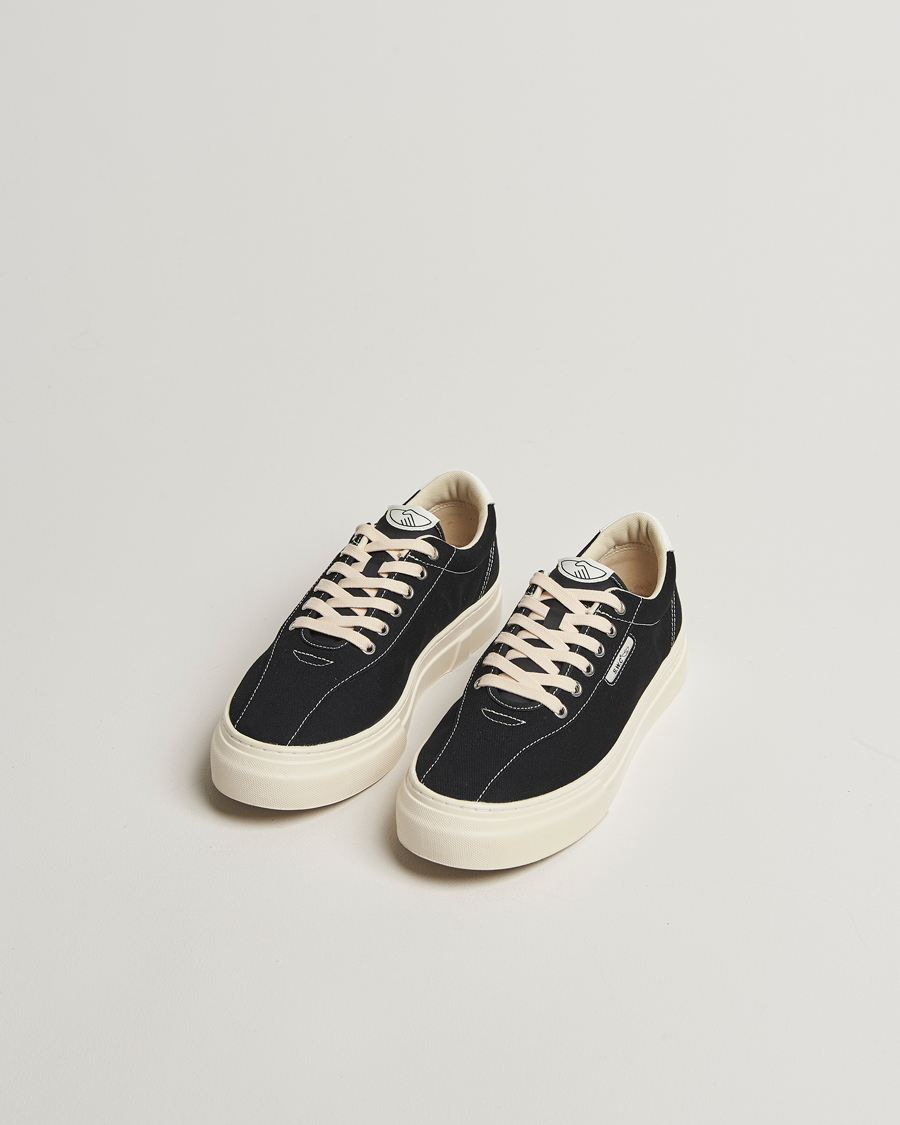 Mies | Tennarit | Stepney Workers Club | Dellow 02 Cupsole Canvas Sneaker Black