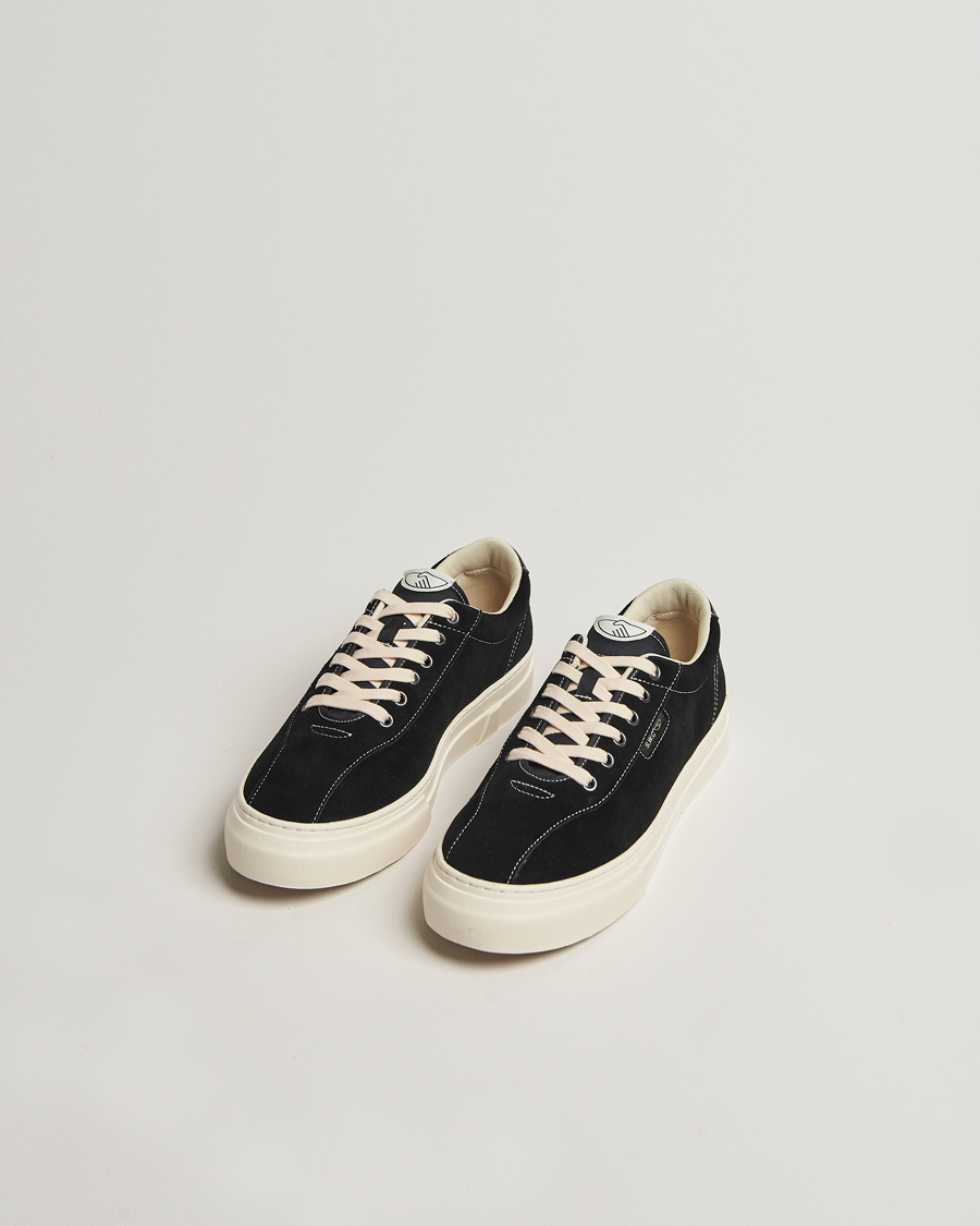 Mies | Tennarit | Stepney Workers Club | Dellow 02 Cupsole Suede Sneaker Black