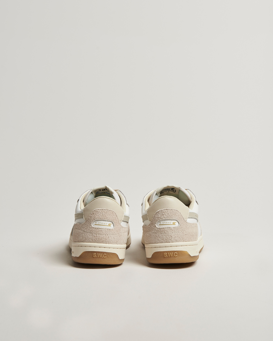Mies | Stepney Workers Club Pro Cup 01 S-Strike Leather Sneaker Spring White | Stepney Workers Club | Pro Cup 01 S-Strike Leather Sneaker Spring White