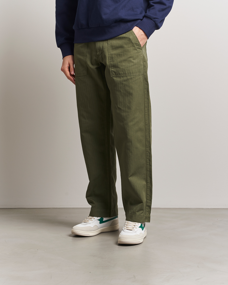 Mies | Stepney Workers Club Pro Cup 01 S-Strike Leather Sneaker Spring Green | Stepney Workers Club | Pro Cup 01 S-Strike Leather Sneaker Spring Green