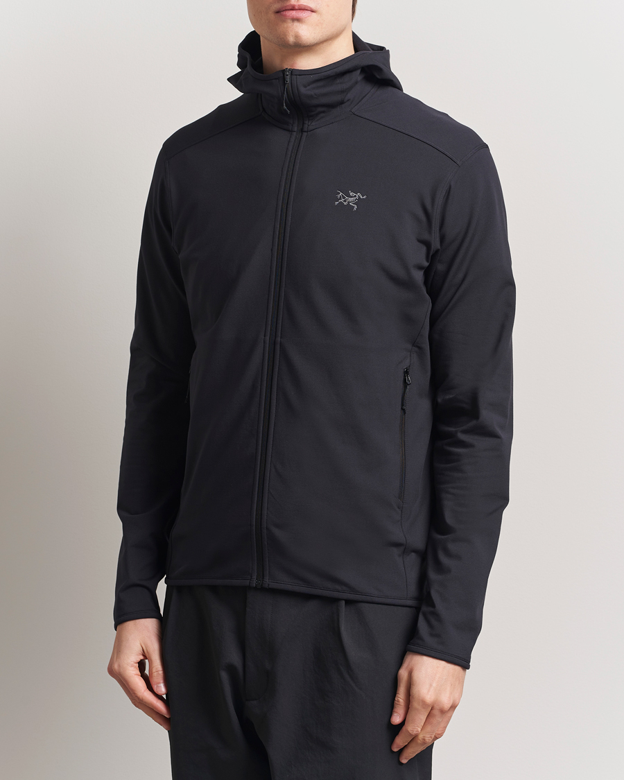 Mies | Puserot | Arc'teryx | Kyanite Lightweight Full Zip Hoodie Black
