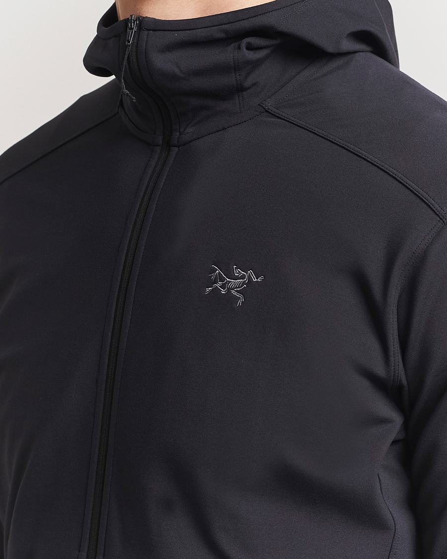 Mies | Puserot | Arc'teryx | Kyanite Lightweight Full Zip Hoodie Black