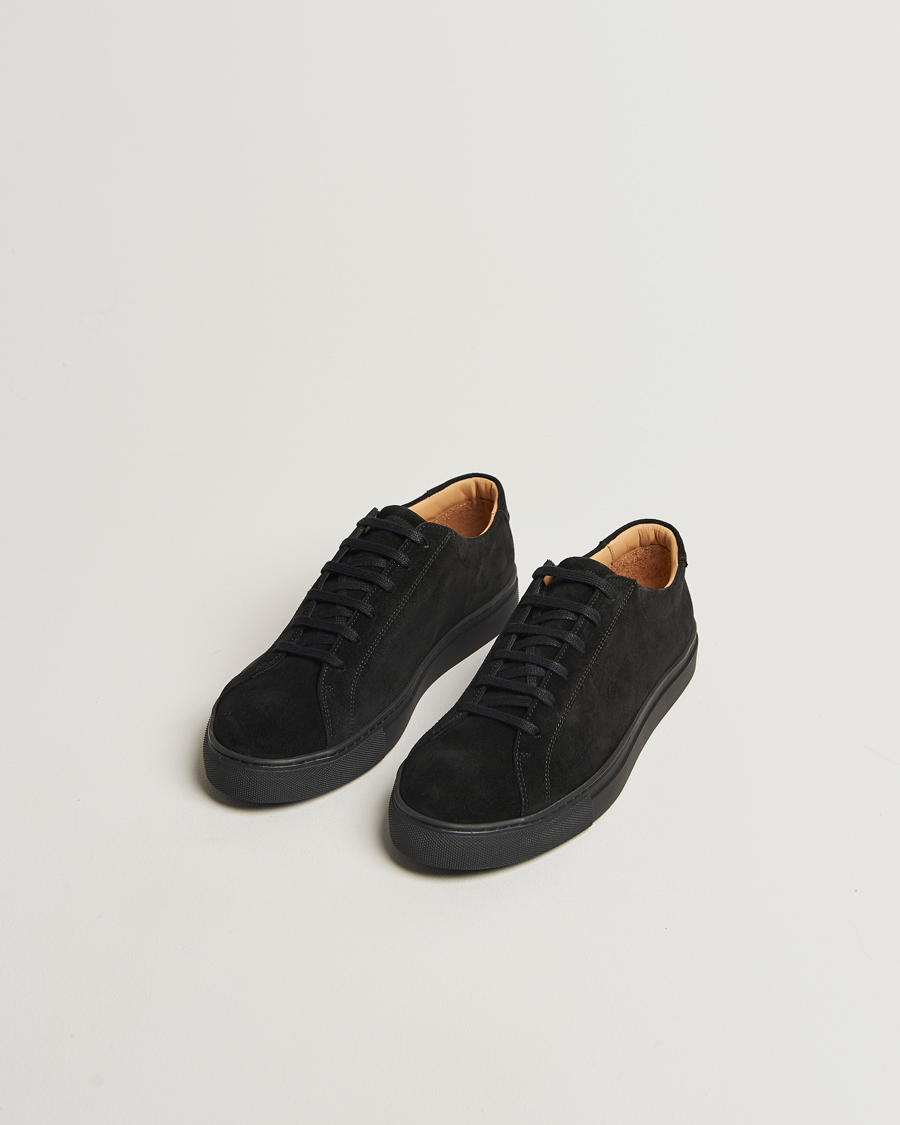 Mies | Tennarit | Myrqvist | Oaxen Monochrome II Sneaker Black Suede