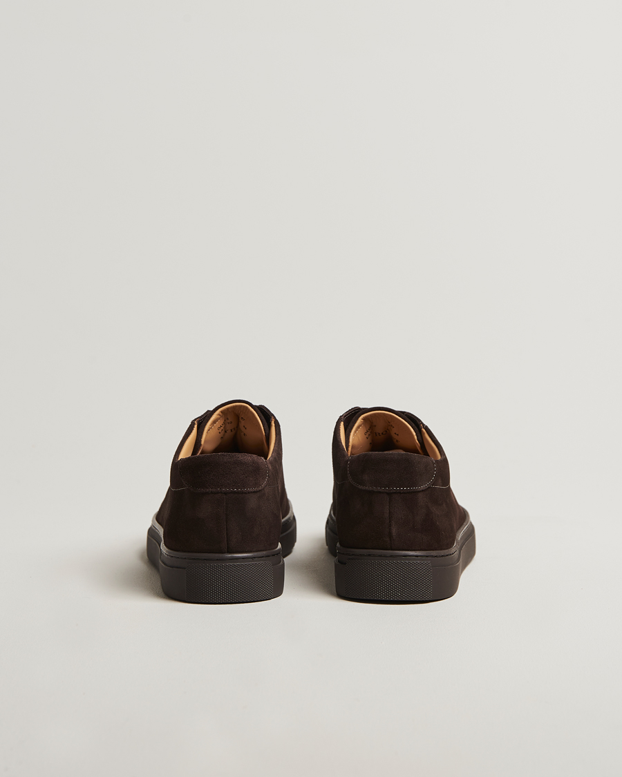 Mies | Tennarit | Myrqvist | Oaxen Monochrome II Sneaker Dark Brown Suede