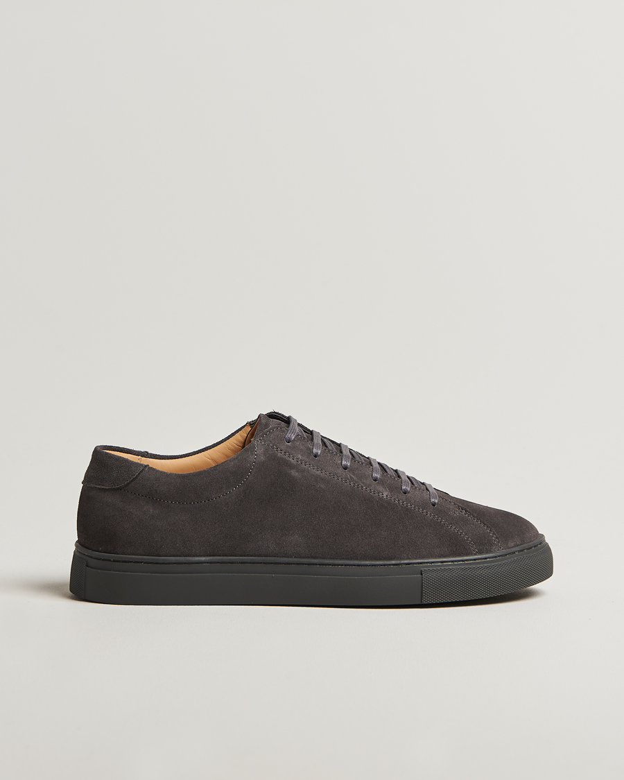 Mies | Tennarit | Myrqvist | Oaxen Monochrome II Sneaker Dark Grey Suede