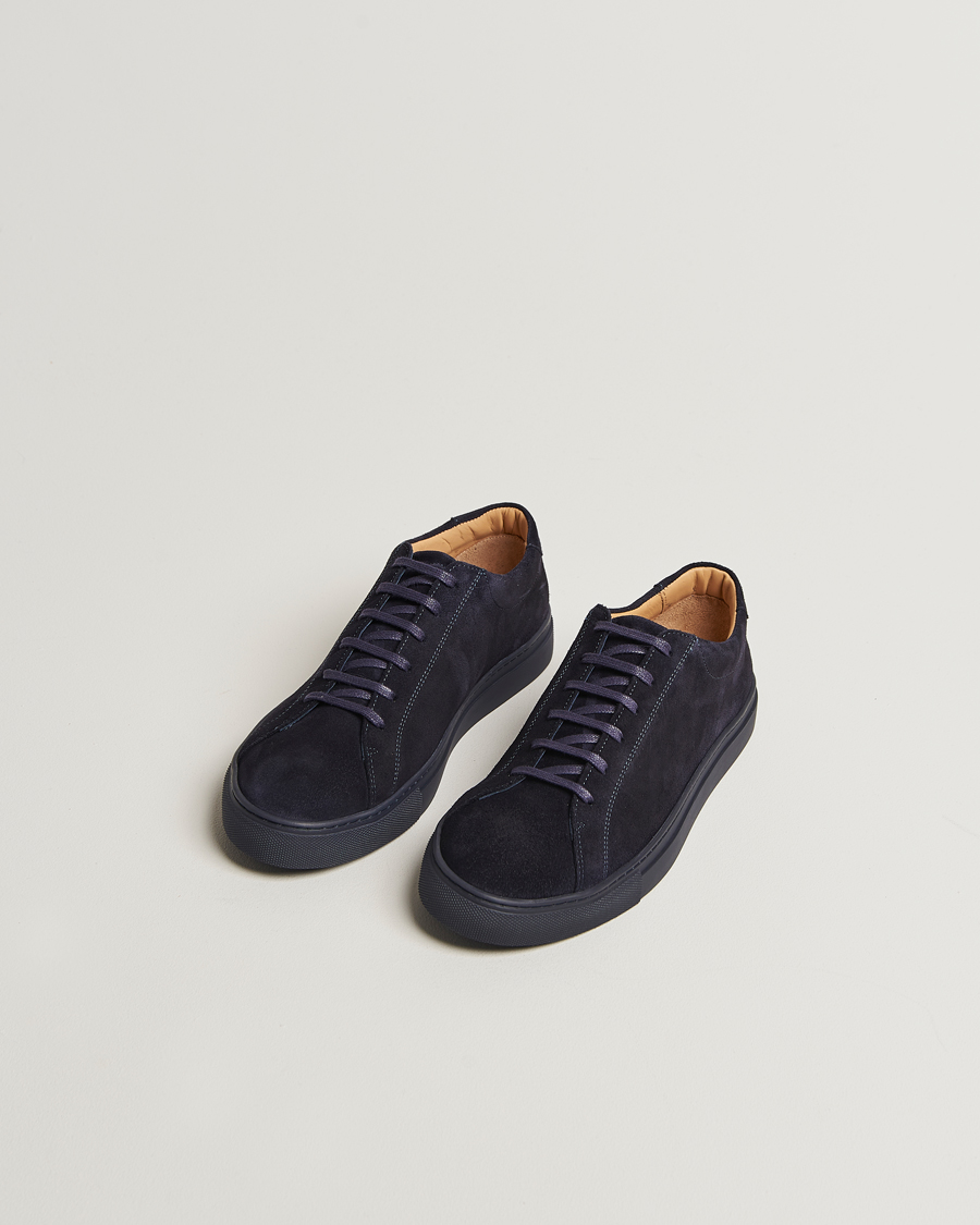 Mies | Tennarit | Myrqvist | Oaxen Monochrome II Sneaker Navy Suede
