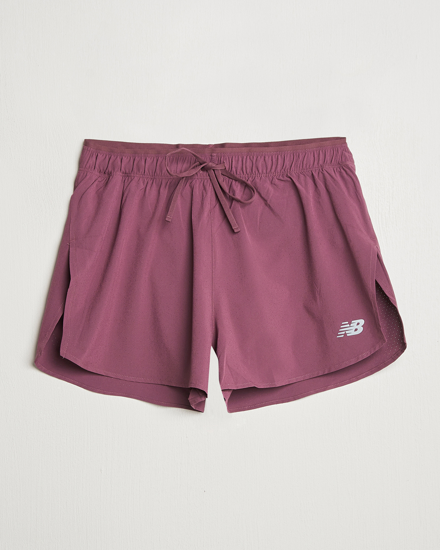 Mies | Shortsit | New Balance Running | Split Shorts Faded Plum