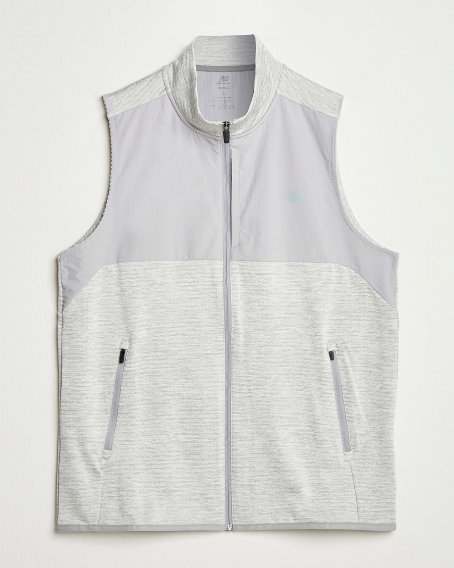 Mies | Puserot | New Balance Running | New Balance Heat Grid Vest Grey