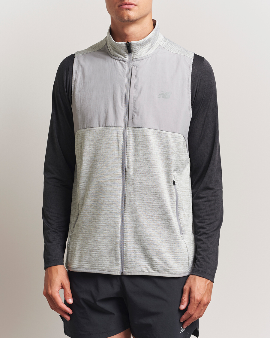 Mies | Takit | New Balance Running | New Balance Heat Grid Vest Grey