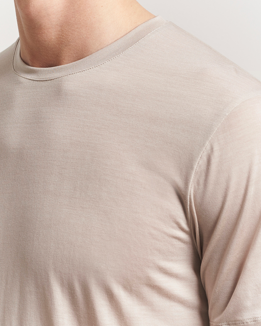 Mies | T-paidat | Houdini | Tree Tencel T-Shirt Sandstorm