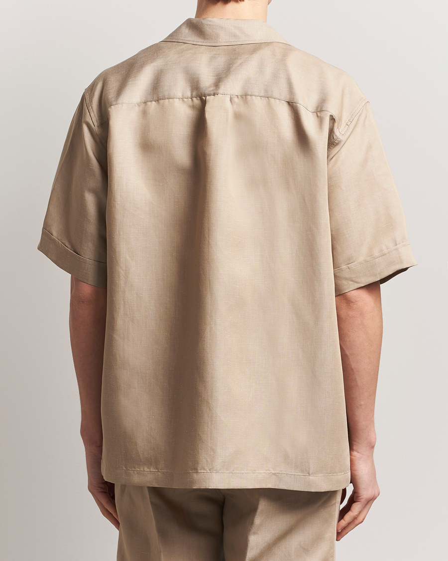 Mies | Kauluspaidat | CDLP | Camp Collar Shirt Hazel Beige